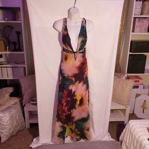SEDUCE Multicolor Floral Maxi Dress